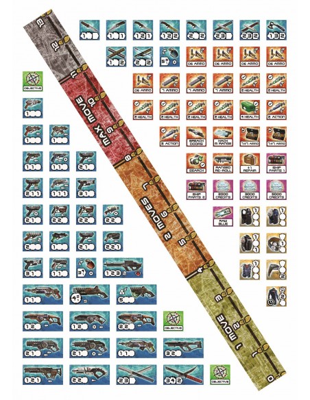 Battle Systems - Core Space Tokens and Ruler