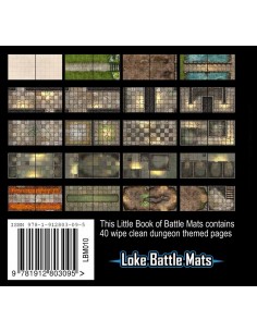 Little Book of Battle Mats - Dungeon Edition (6x6") 2