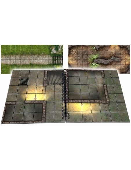 Little Book of Battle Mats - Dungeon Edition (6x6")