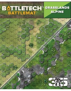 BattleTech: Battle Mat Grasslands Alpine (neoprene)