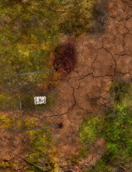 Mountain Path Restricted Area - Tapete para Wargames 2