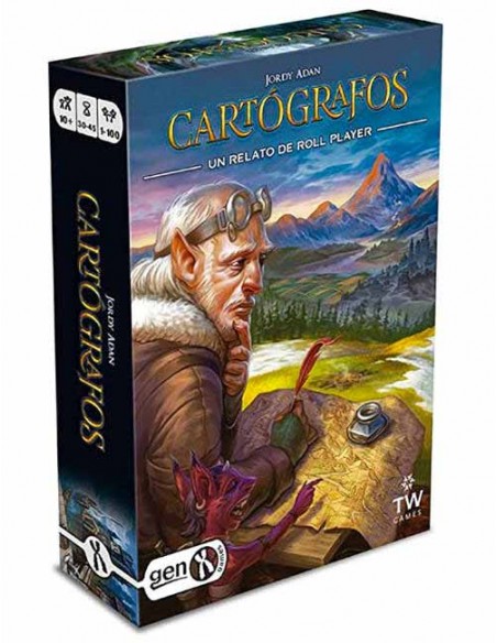 Cartographers: A Roll Player Tale (Spanish)