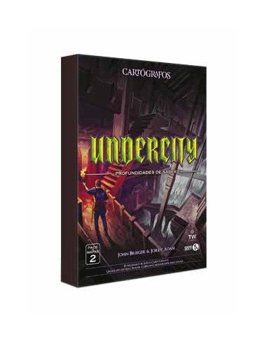 Cartographers Map Pack 3: Undercity – Depths of Sabek (Spanish)