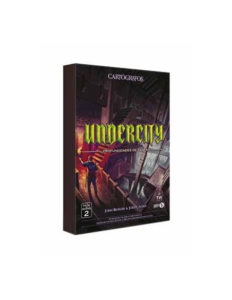 Cartographers Map Pack 3: Undercity – Depths of Sabek (Spanish)