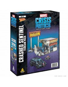 Marvel Crisis Protocol - Crashed Sentinel Terrain Pack