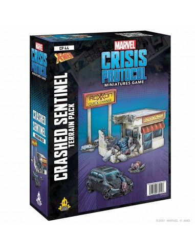 Marvel Crisis Protocol - Crashed Sentinel Terrain Pack