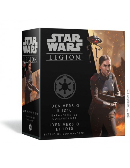 Star Wars: Legion Iden Versio y ID10 Expansión de Comandante (INGLÉS)