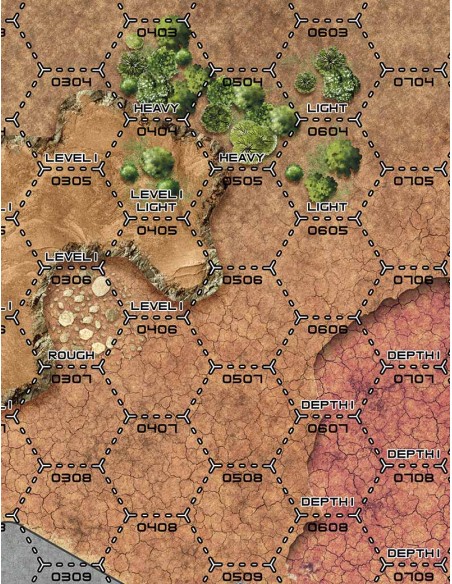 Frontier - BattleTech Compatible Gaming Mat