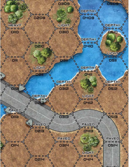 Frontier - BattleTech Compatible Gaming Mat