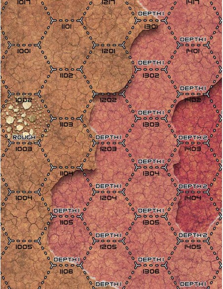 Frontier - BattleTech Compatible Gaming Mat