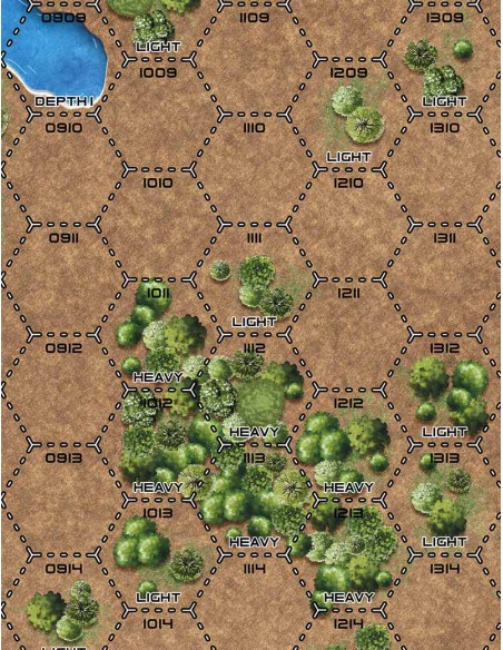 Frontier - BattleTech Compatible Gaming Mat