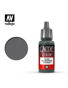 Vallejo Game Color - Metallic - Gris Metalizado Oscuro 2