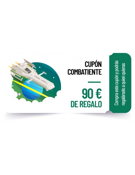 Cupón Combatiente - Regalo de 90€