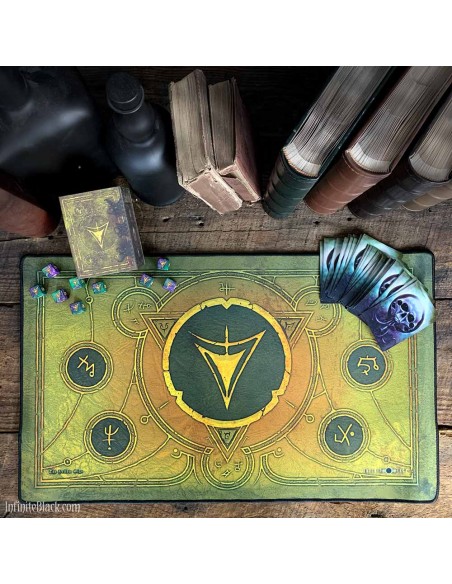 Tapete de neopreno - The Yellow Sign (Classic Yellow) - Premium Playmat