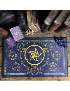 Tapete de neopreno - The Astral Elder Sign (Mystic Purple) - Premium Playmat