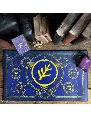 The Elder Sign (Blue Aether) - Premium Playmat