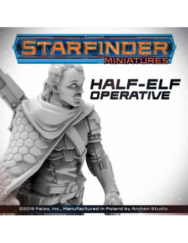 Starfinder Miniatures - Half-Elf Operative