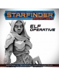 Starfinder Miniatures - Elf Operative