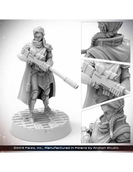 Starfinder Miniatures: Starfinder Half-Elf Steward