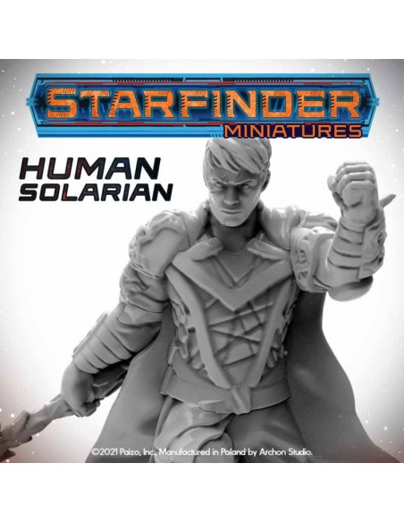 Starfinder Miniatures: Starfinder Human Solarian