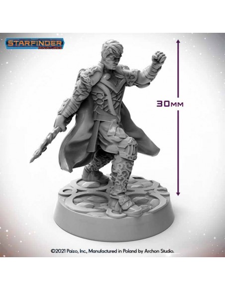 Starfinder Miniatures: Starfinder Human Solarian