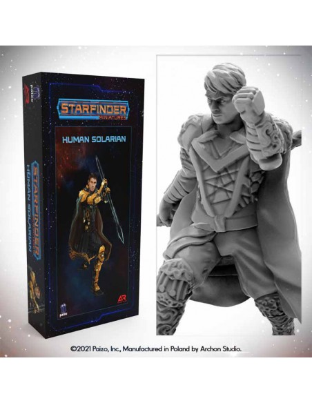 Starfinder Miniatures: Starfinder Human Solarian