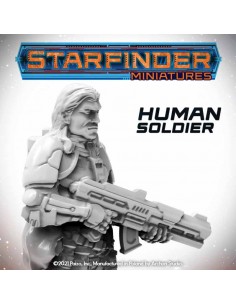 Starfinder Miniatures - Human Soldier