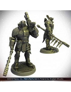 Starfinder Miniatures: Obozaya, Vesk Soldier 2