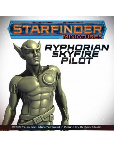 Starfinder Miniatures - Ryphorian Skyfire Pilot