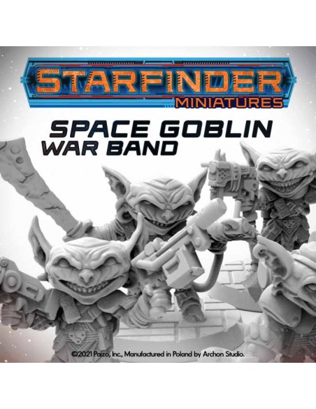 Starfinder Miniatures: Space Goblin War Band