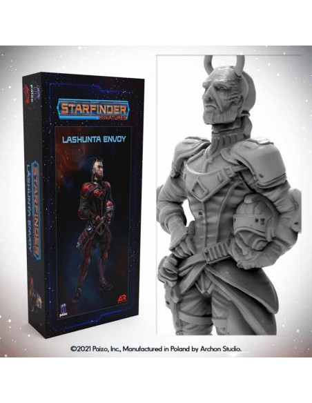 Starfinder Miniatures: Starfinder Lashunta Envoy