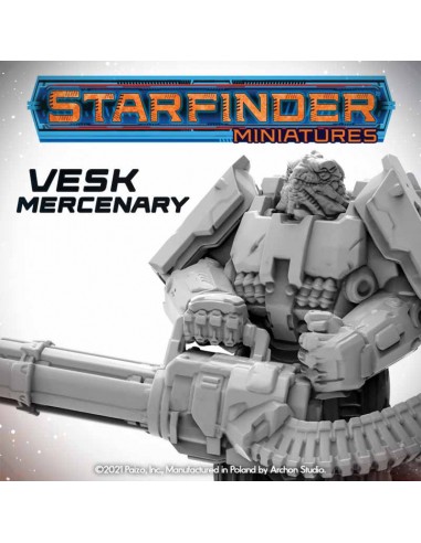 Starfinder Miniatures: Vesk Mercenary