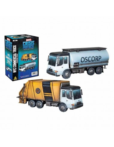 Marvel Crisis Protocol - Garbage Truck/Chem Truck Terrain Expansion