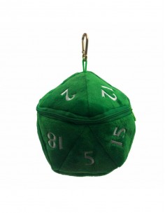 Ultra Pro - Bolsa para dados D20 Plush Dice Bag: Green 2