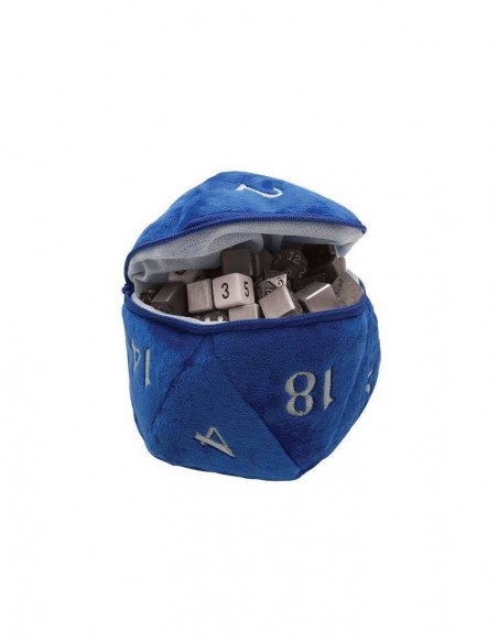 Ultra Pro - Bolsa para dados D20 Plush Dice Bag: Blue