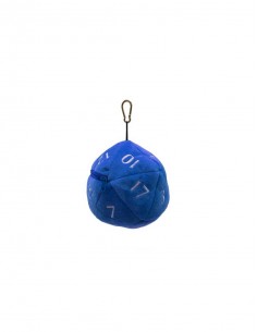 Ultra Pro - Bolsa para dados D20 Plush Dice Bag: Blue 2