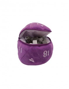 Ultra Pro - D20 Plush Dice Bag: Purple