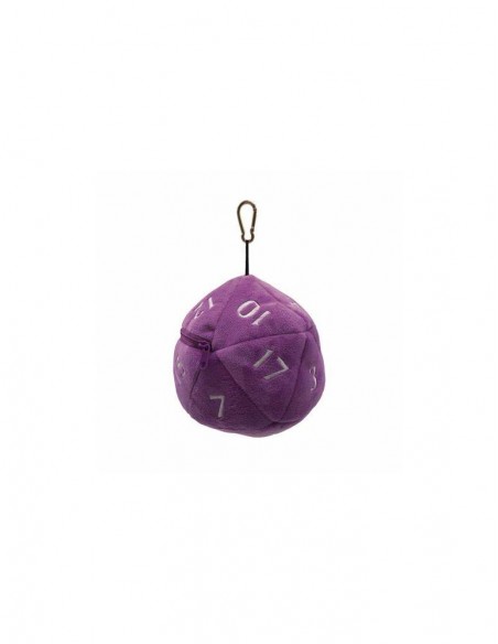 Ultra Pro - Bolsa para dados D20 Plush Dice Bag: Purple