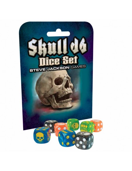 Steve Jackson Games - Skull D6 Dice Set 16mm