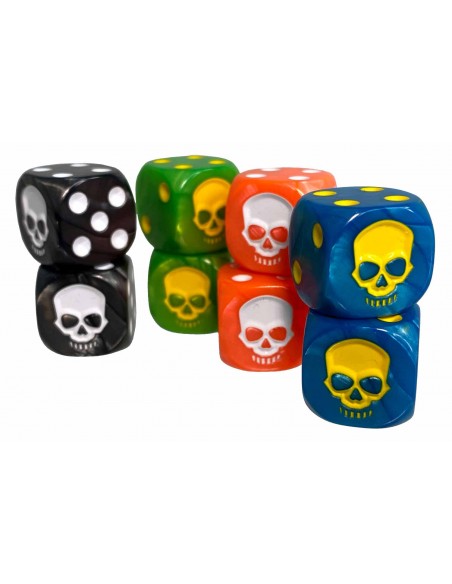 Steve Jackson Games - Skull D6 Dice Set 16mm