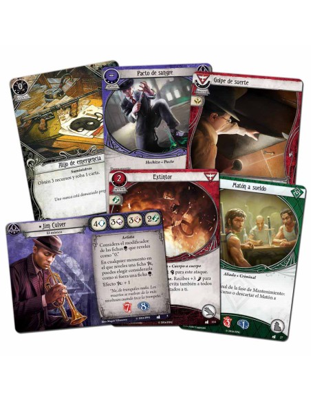 Arkham Horror: El legado de Dunwich Expansión investigadores