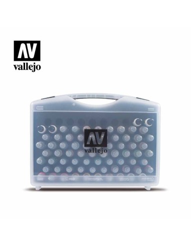 Vallejo Game Color rigid plastic carrying cases 72172