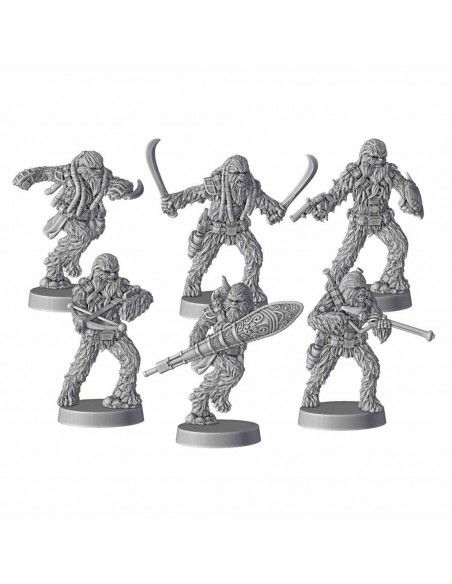 Star Wars: Legion Guerreros Wookies Expansión de Unidad (INGLÉS)