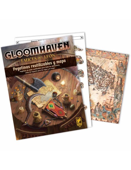 Gloomhaven: Fauces del León - Pegatinas reutilizables