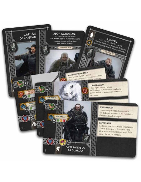 A Song of Ice & Fire: Night´s Watch Card update pack (SPANISH)