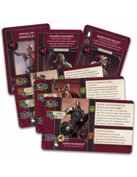 A Song of Ice & Fire: Targaryen Card update pack (SPANISH)