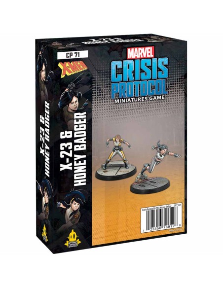 Marvel Crisis Protocol - X-23 & Honey Badger