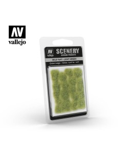 Vallejo - Wild Tuft - Light Green: 12 mm