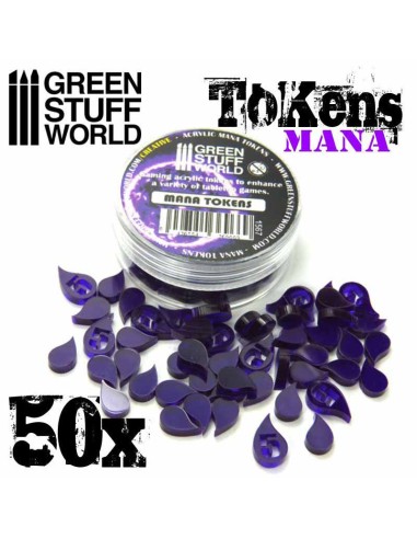 Green Stuff World - Mana tokens