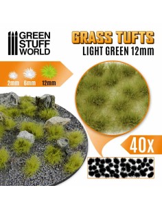 Self-Adhesive Static grass Tufts -4mm- -Forest Green